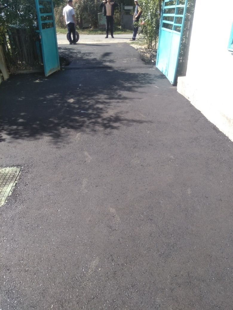 Асфальтирование, укладка асфальта
