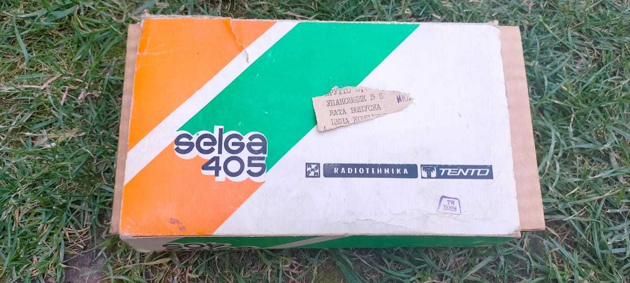 Советский ретро радиоприемник Selga 405