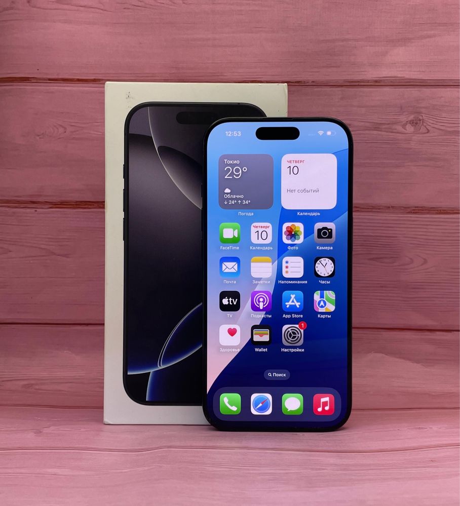 Iphone 16 Pro 256gb в новом состоянии,на гарантии