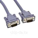 Кабель VGA "папа" - VGA "папа" длина 10м.