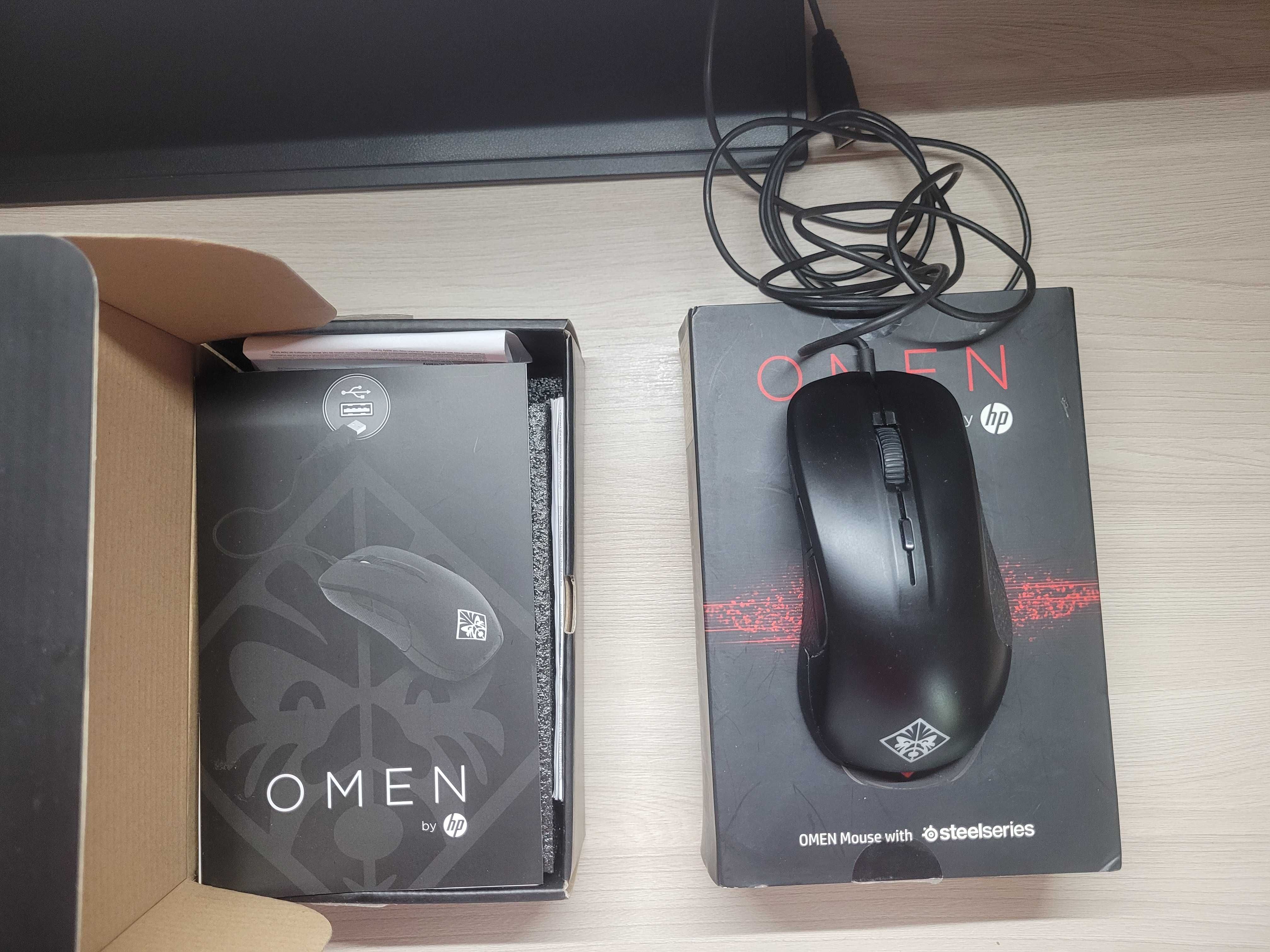 Игровая Мышь HP OMEN Mouse SteelSeries X7Z96AA