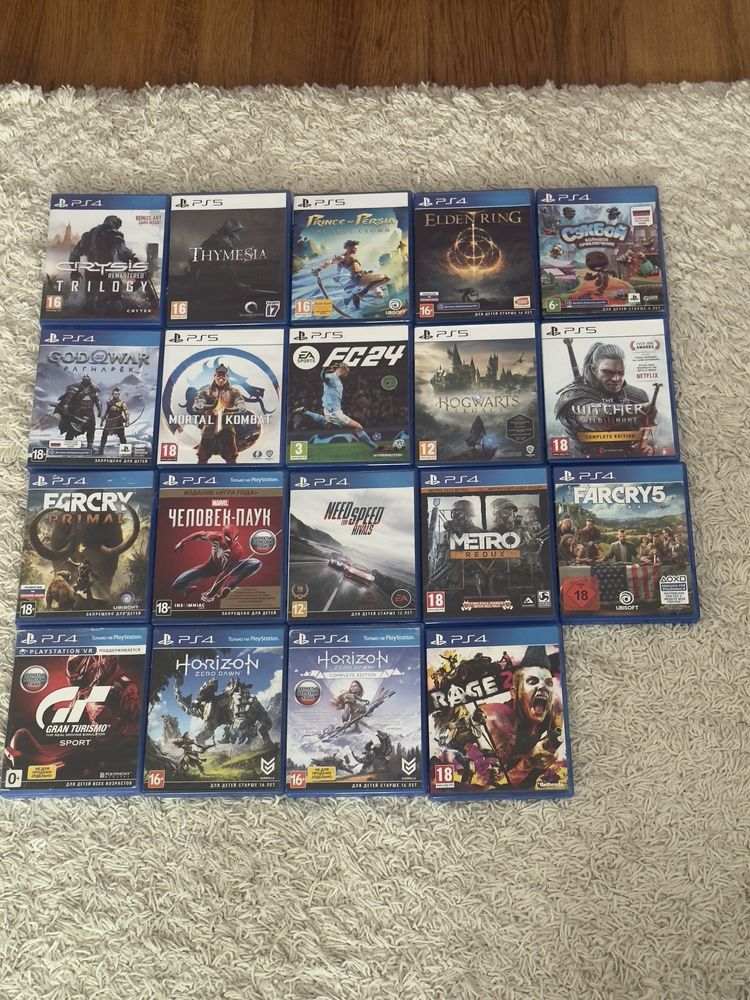 Игры, Диски для playstation 4/5