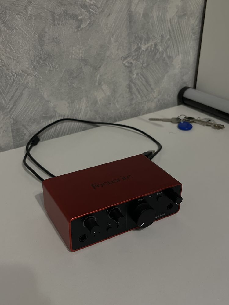 звуковая карта focusrite 4gn