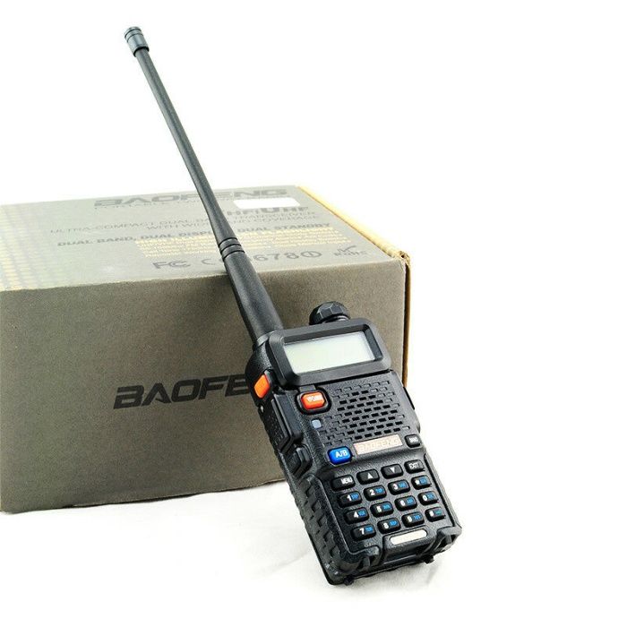№1 BAOFENG UV-5R. Рация Гарантия 36 месяцев.Доставка+Прошивка.EAC