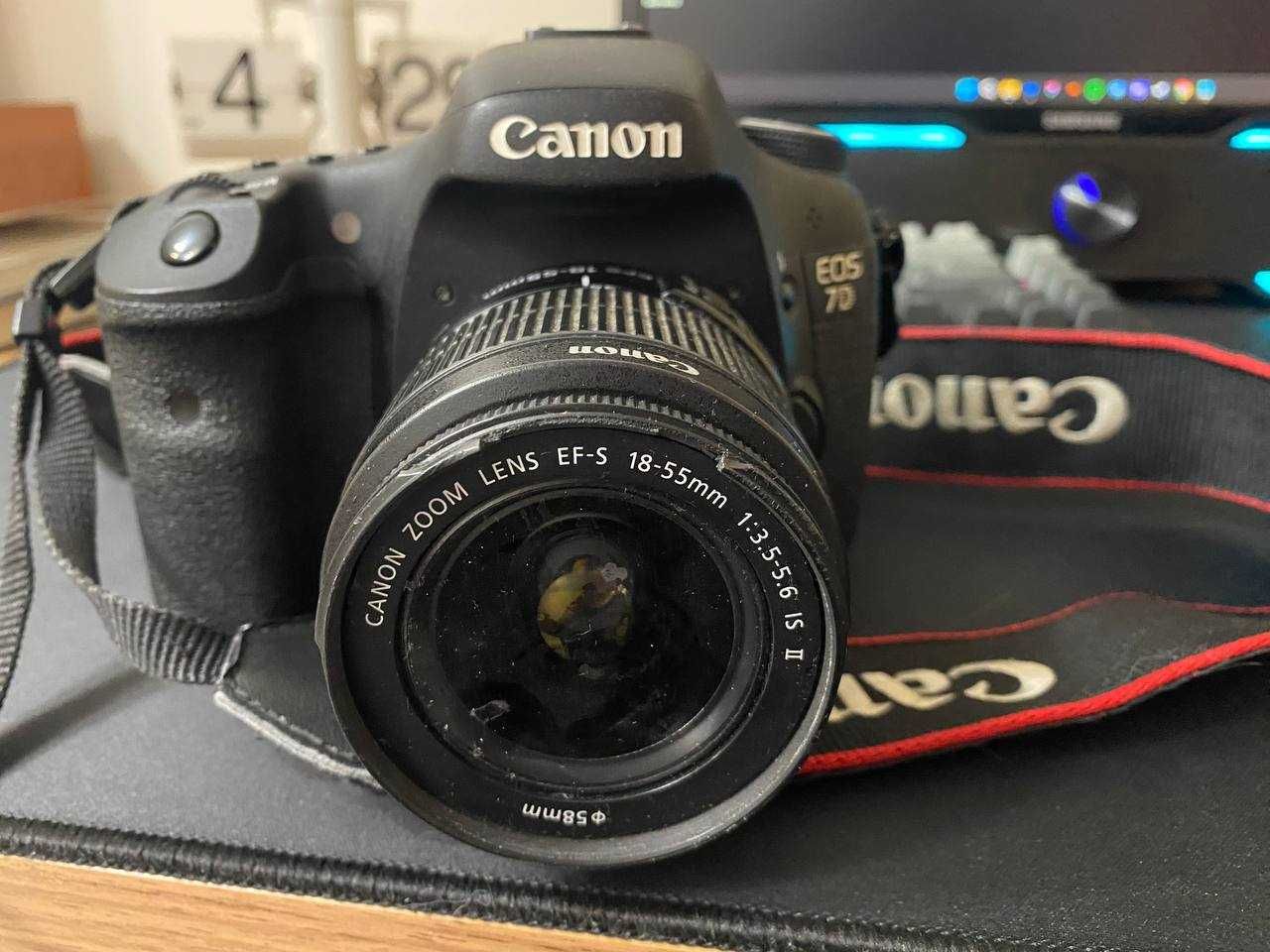 Полупрофессиональный фотоаппарат Canon 7d