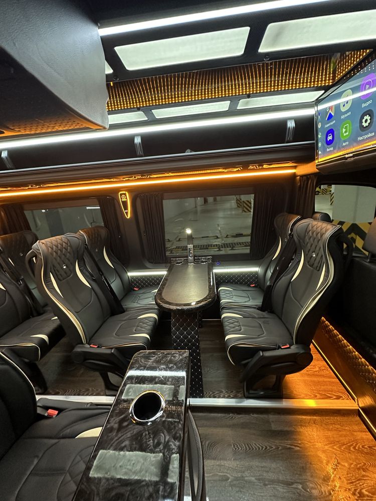 Аренда микроавтобуса Mercedes Sprinter, Мерседес Спринтер, Vip, Вип