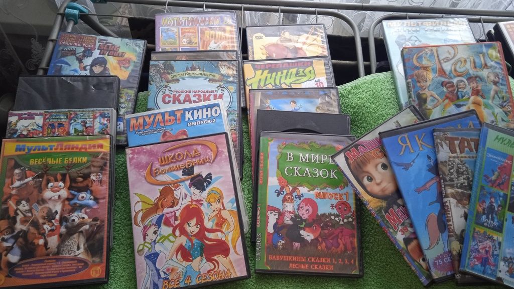 dvd диски разных жанров цена от 250тенге