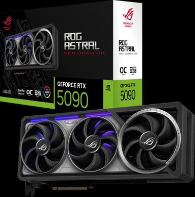 Видеокарта GeForce RTX 5090 ROG Astral OC Edition