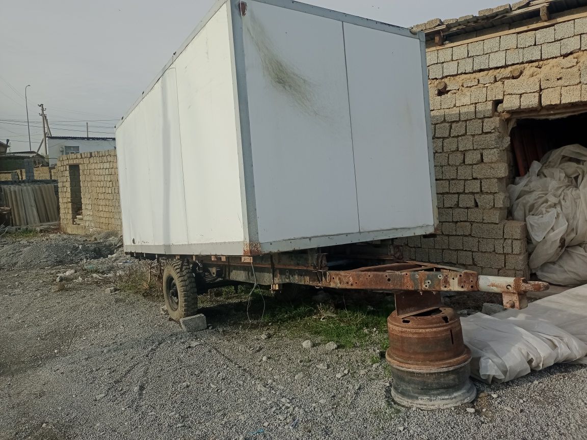 Прицеп на базе рамы газель