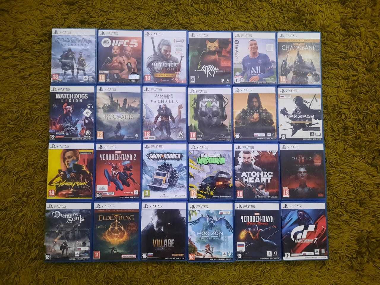 Игры PS4 PS5 Gran Turismo7, God Of War, Вальгалла, Одни из нас и ДР.