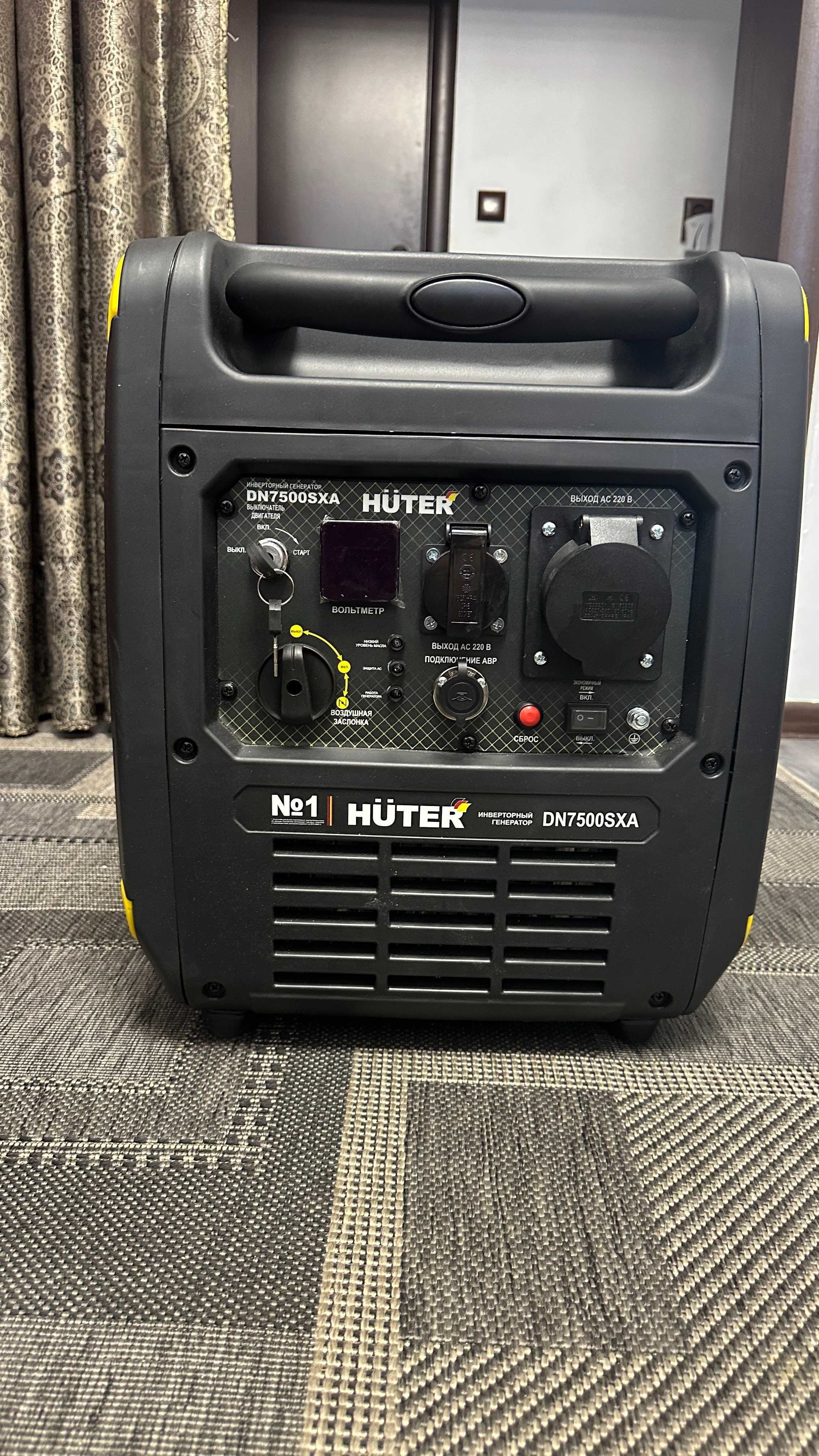 НОВЫЙ инверторный генератор Huter DN7500SXA