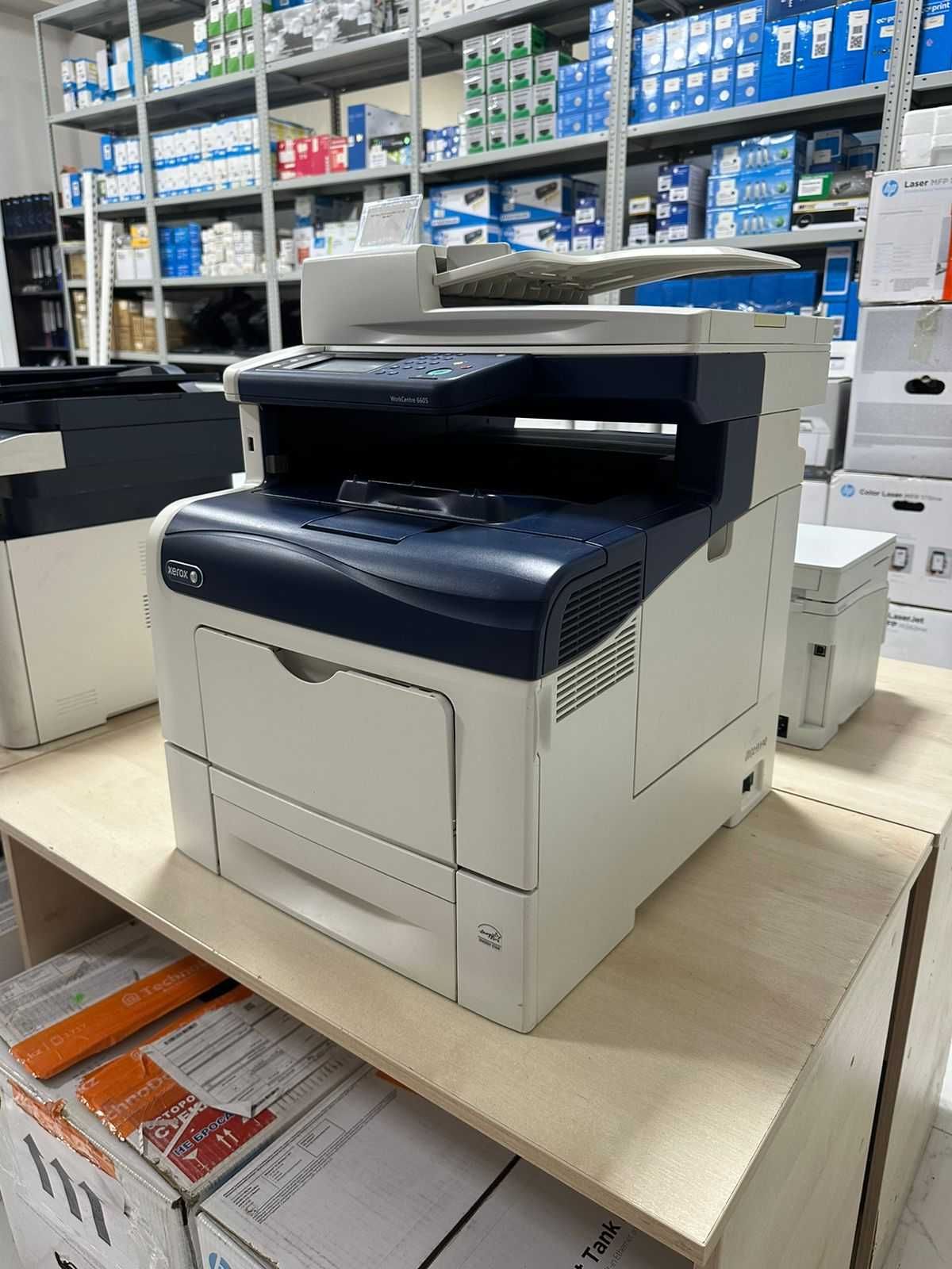 МФУ цветной лазерный Xerox WorkCentre 6605 А4 с гарантией, документами