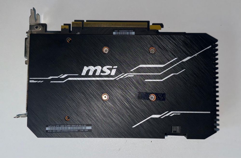 Msi gtx 1660 super