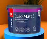 Tikkurila Euro Matt 3 краска для стен и потолков