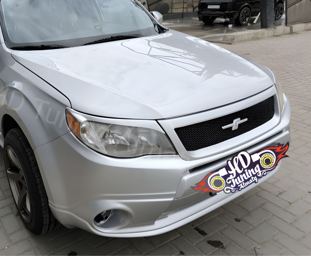 Реснички на фары Subaru Forester SH