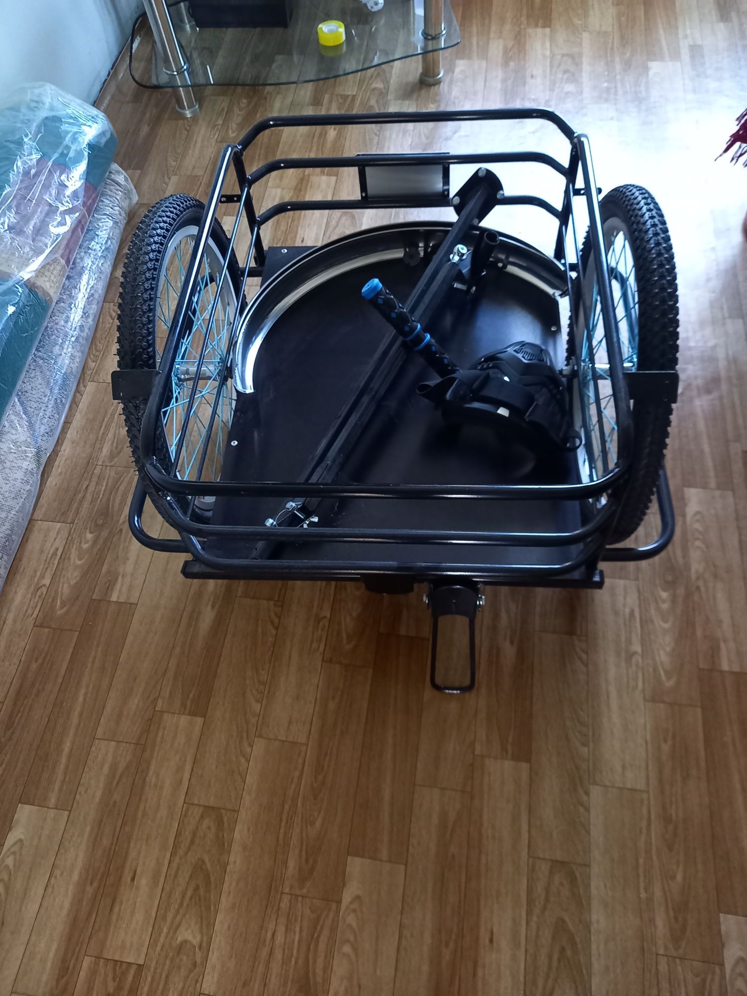 Прицеп для велосипеда универсальный Кузовок, 2
