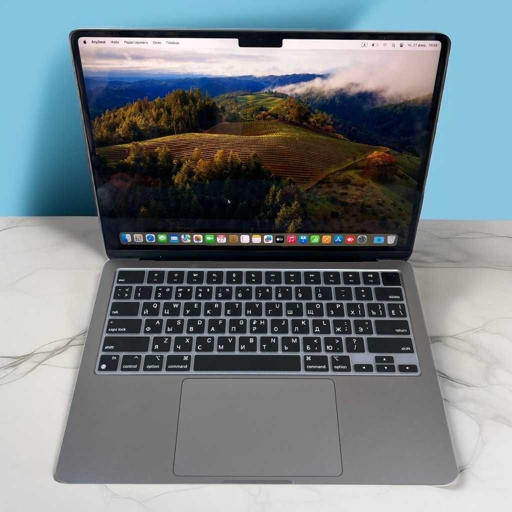 Почти новый MacBook Air 13.6 M2, аккум:100%, РАССРОЧКА 0 0 24