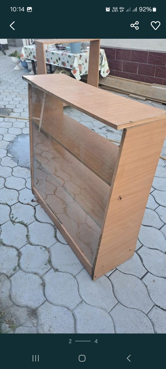 Раковина, домик, витрина