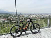 Электрический двухподвесный велосипед.Lapierre overvolt poweredbyBosch
