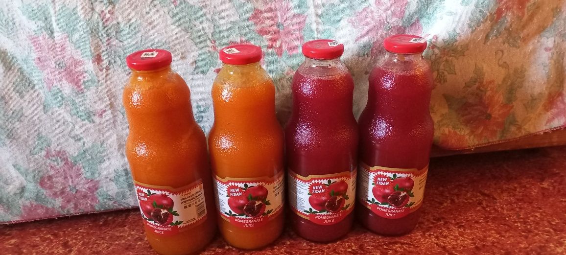 Продам сок с мякотью, компот "Мохито"