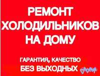 Ремонт холодильников морозильников витрин. Без выходных! 24/7!