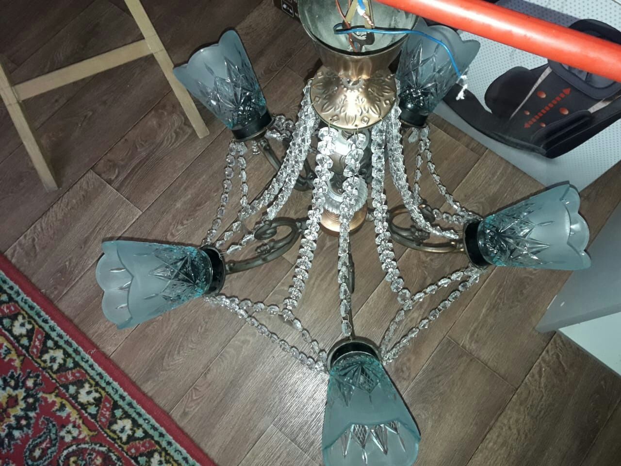 Люстра хрустальная