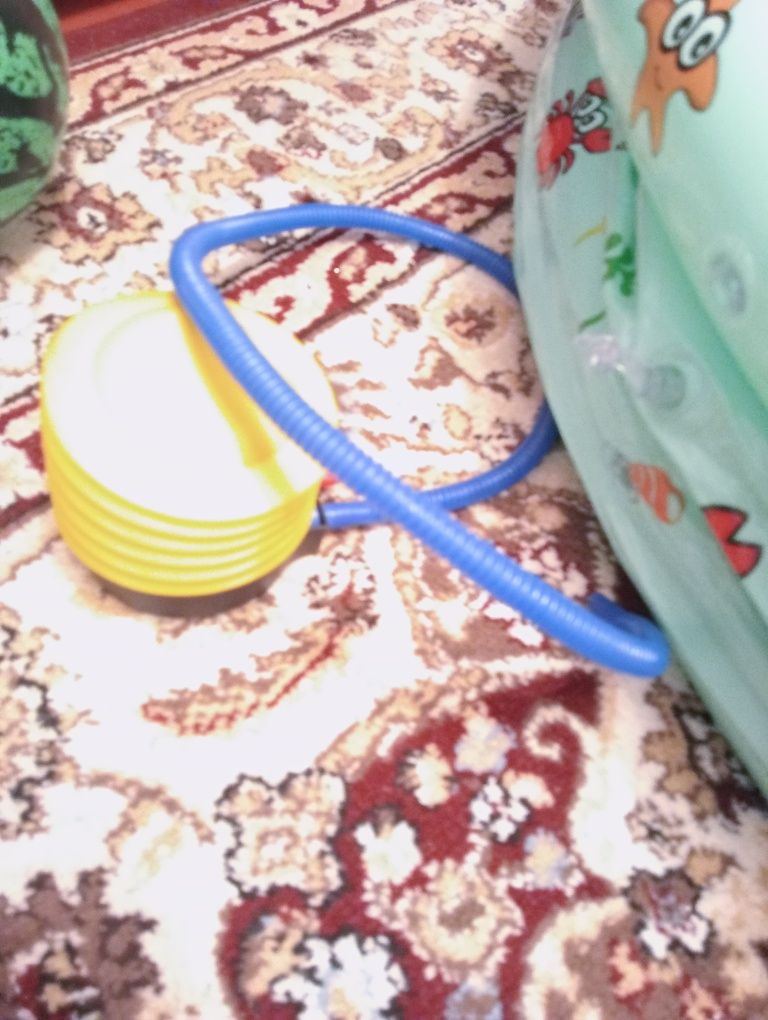 Сухой бассейн с насосом