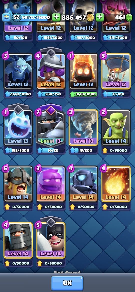 Аккаунт Clash royale