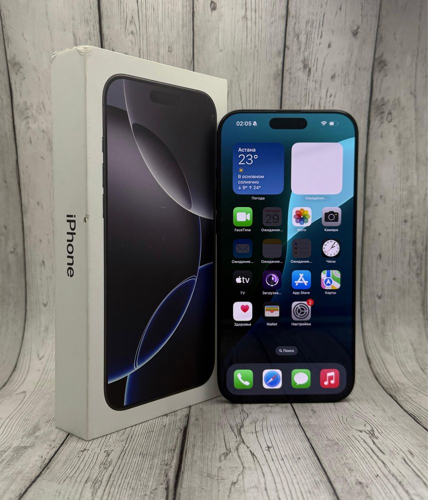 Iphone 16 Pro Max 256gb в идеальном состоянии ,на гарантии
