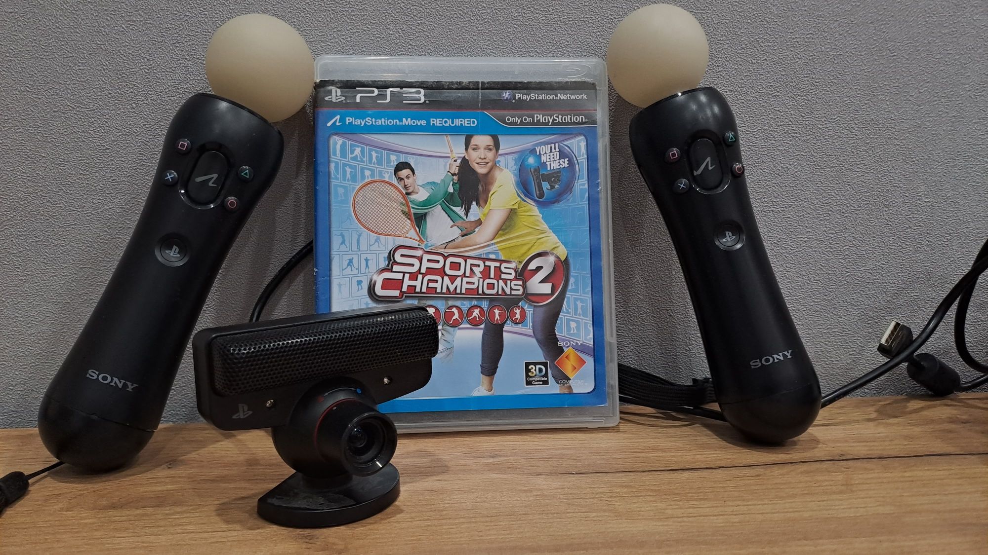 Срочно! Продам контроллеры движения с игрой