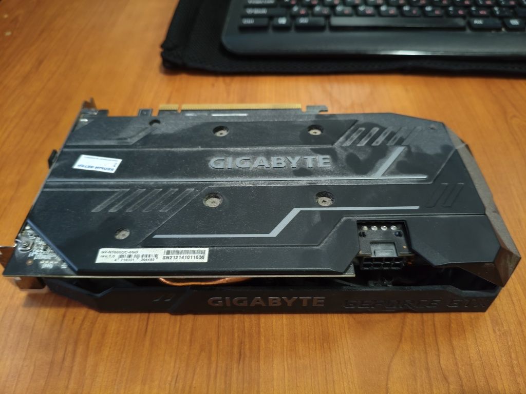 Видеокарта GTX 1660 6GB