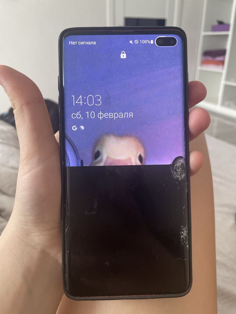 Samsung galaxy s10 plus на запчасти