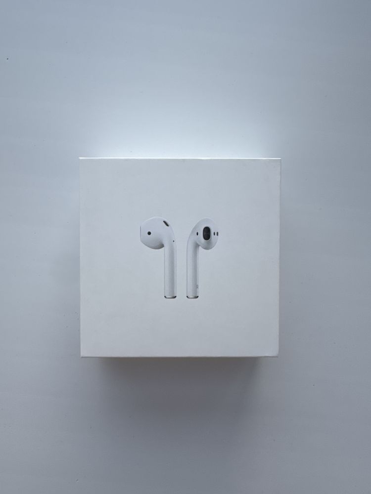 AirPods 2 (оригинал) с зарядным кейсом