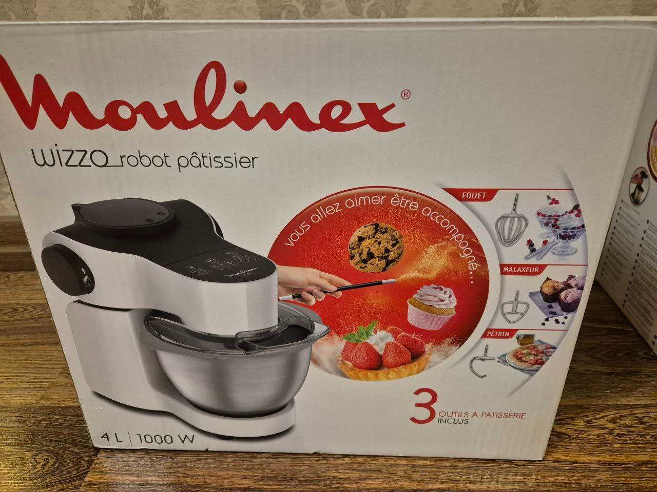 Соковыжималка и кухонная машина Moulinex