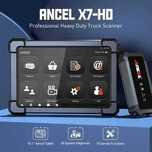 Мультимарочный сканер ANCEL X7 HD. Тяжёлая техника и Грузовые