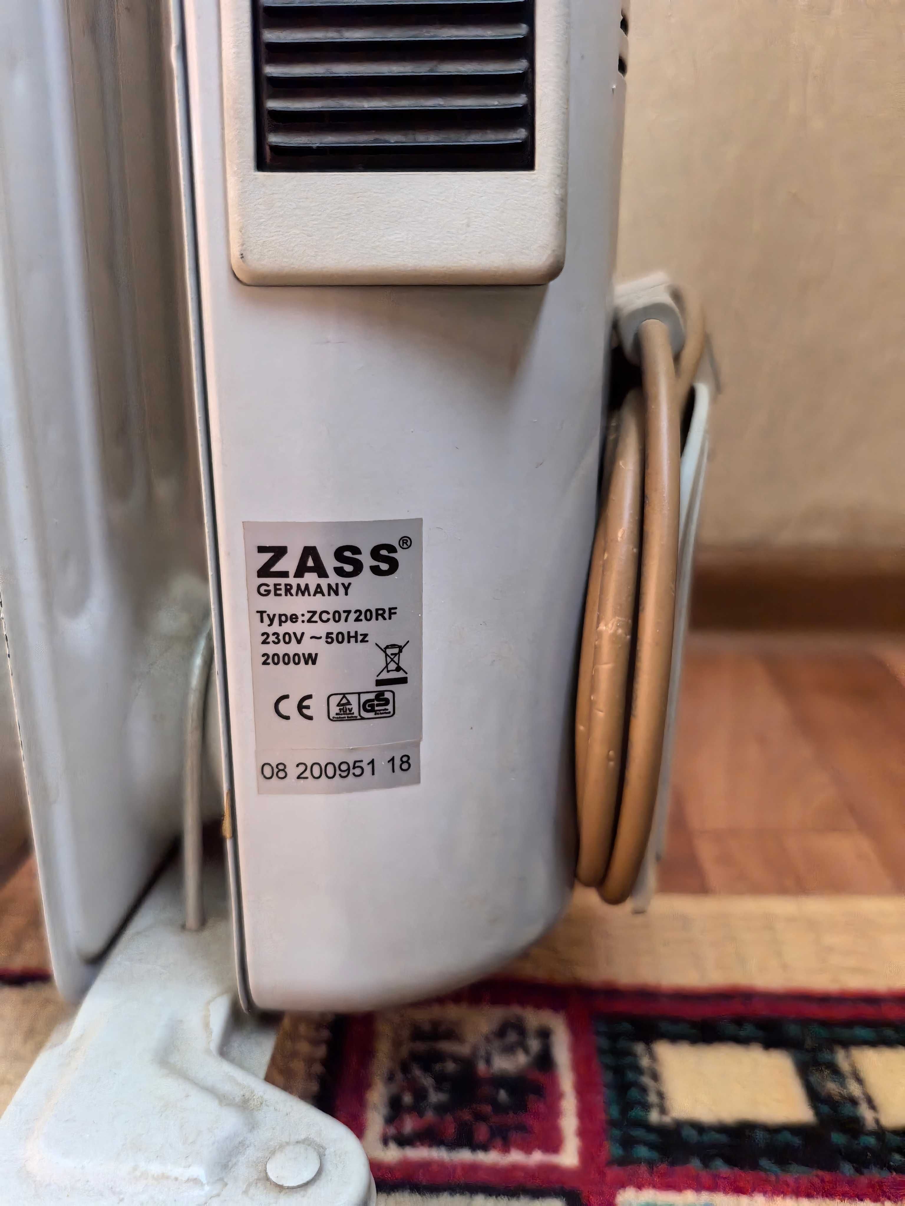 Обогреватель масляный ZASS