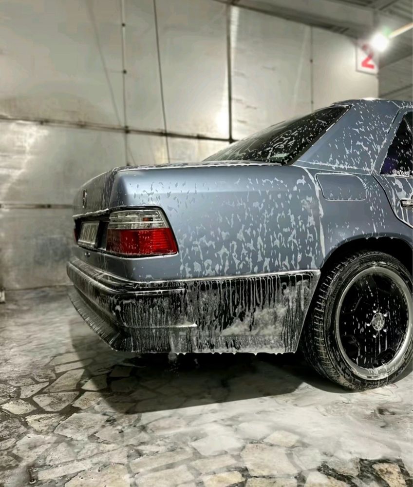 Мерседес w124 АМГ бампера , обвес пороги фара крыло ешка тюнинг мерс