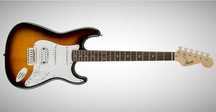 Электрогитара Squier Bullet Strat Brown Sunburst