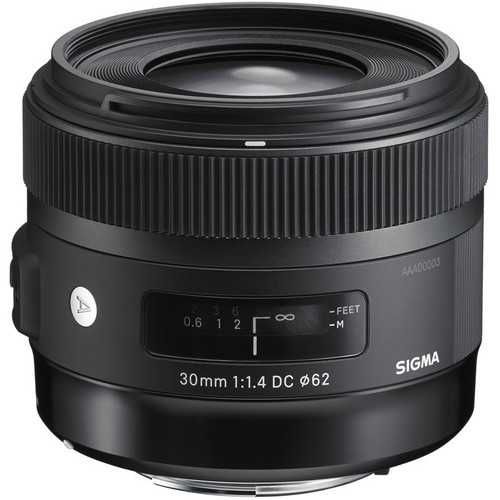 Объектив Sigma 30mm f/1.4 DС HSM Art для Canon EF-S