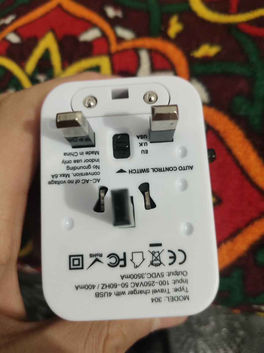 Adapter Зарядчик телефонға