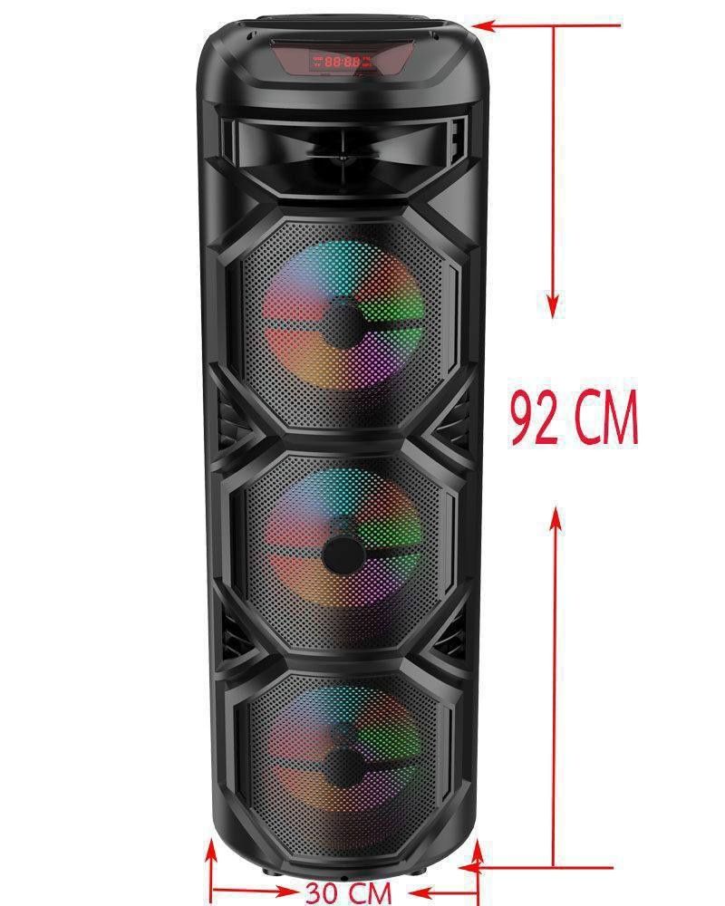 БЕСПРОВОДНАЯ КОЛОНКА С безпроводным микрофоном.   ZQS8302)