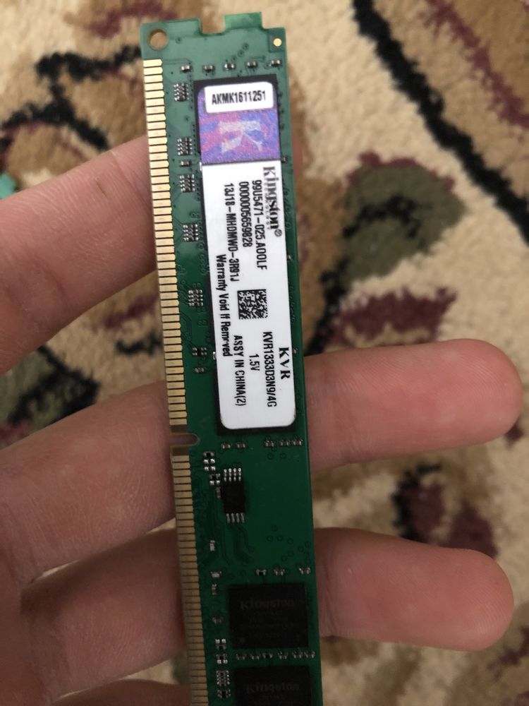 Продается жетский диск и озу начиная от 4gb до 8gb