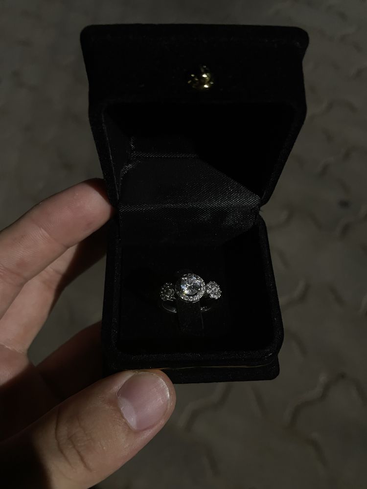 Кольцо серебро 925 пробы  16.5
