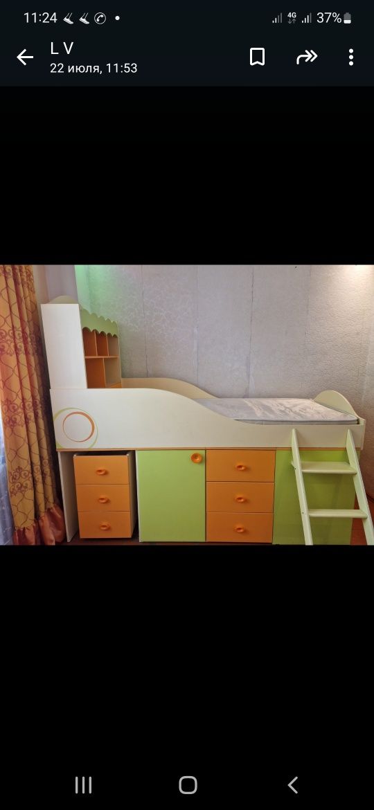 Продам детскую кровать