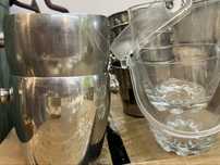 Бокалы , фужеры , стаканы , мороженницы,