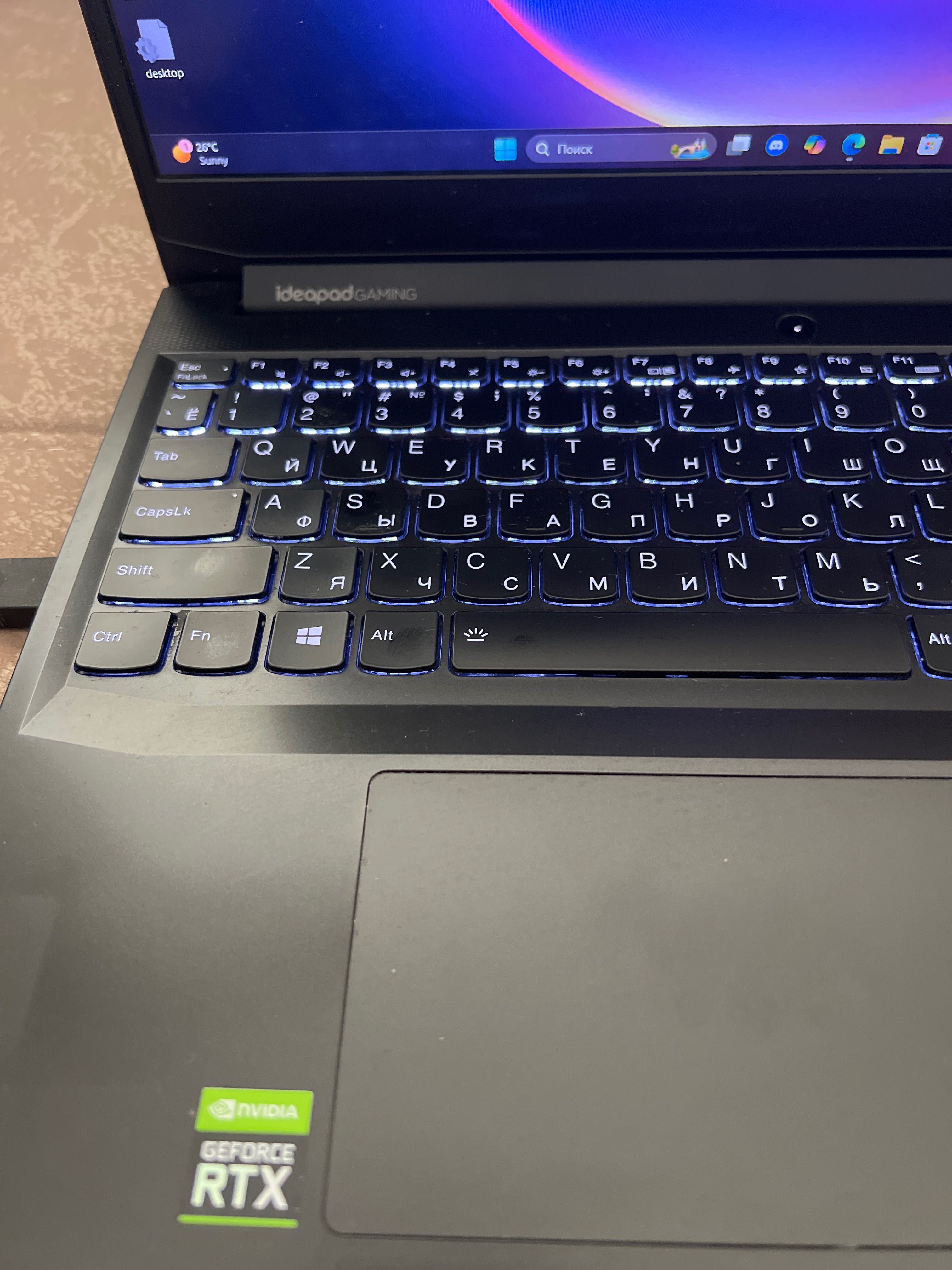 Lenovo idea pad gaming 3 15IHU6  16гб windows 11pro
