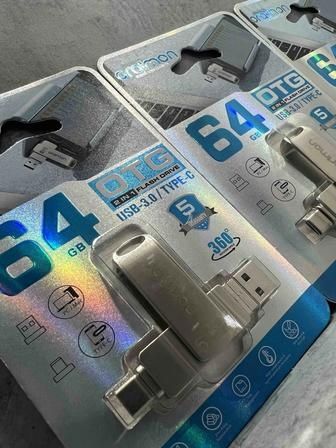 Флешка 4в1 ARAIMON — USB, Type-C, Lightning, Micro USB