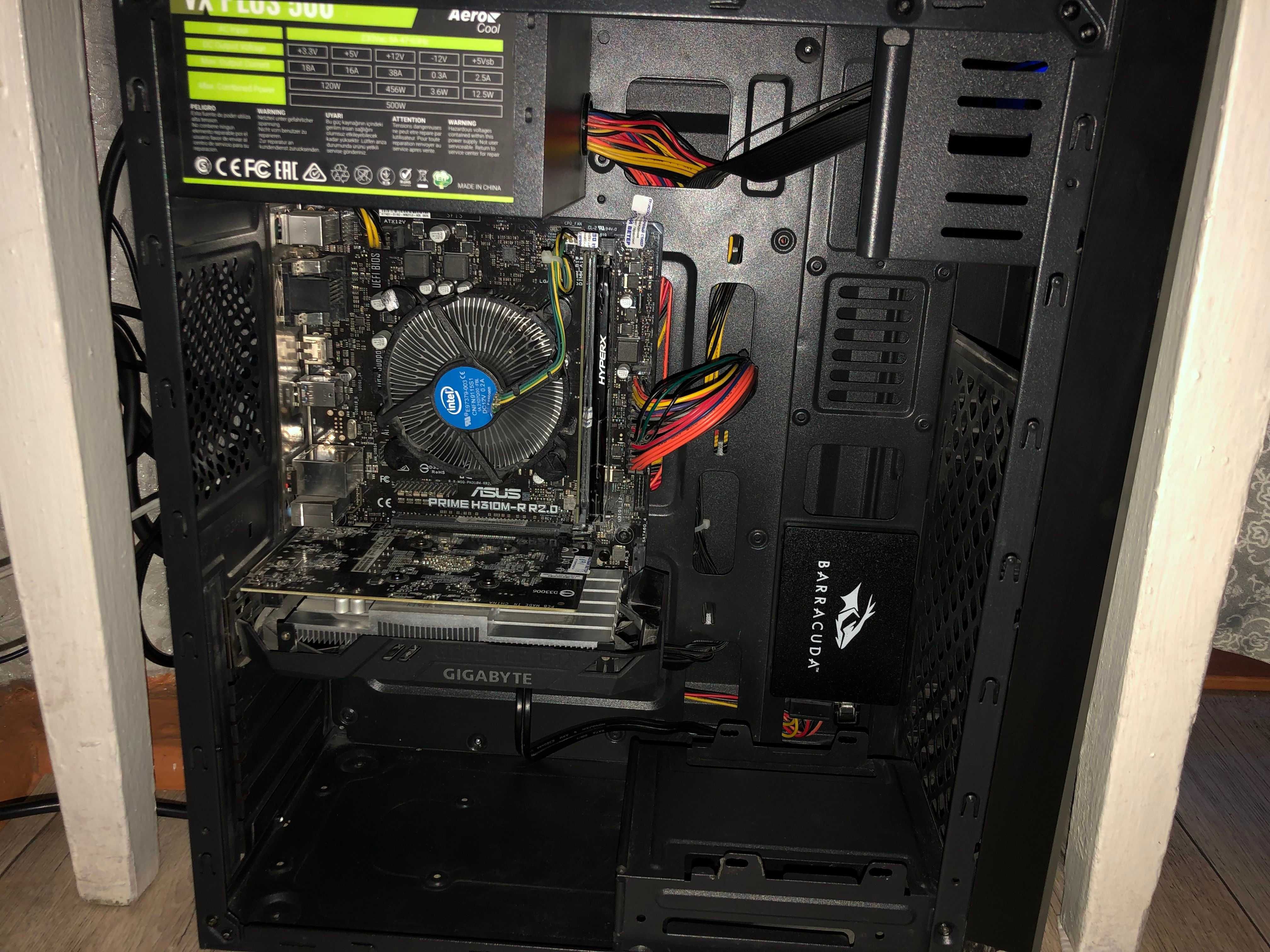 Компьютер Intel i3-9100f / 16gb ddr4 / gtx 1650