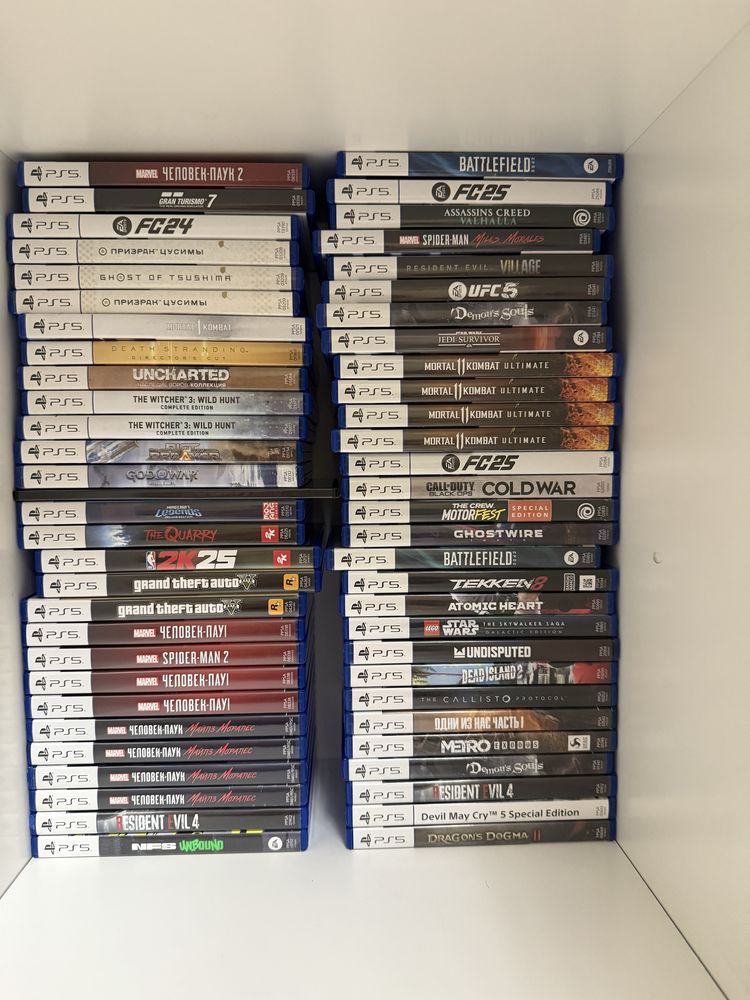 Игровые диски для PS 5 бу