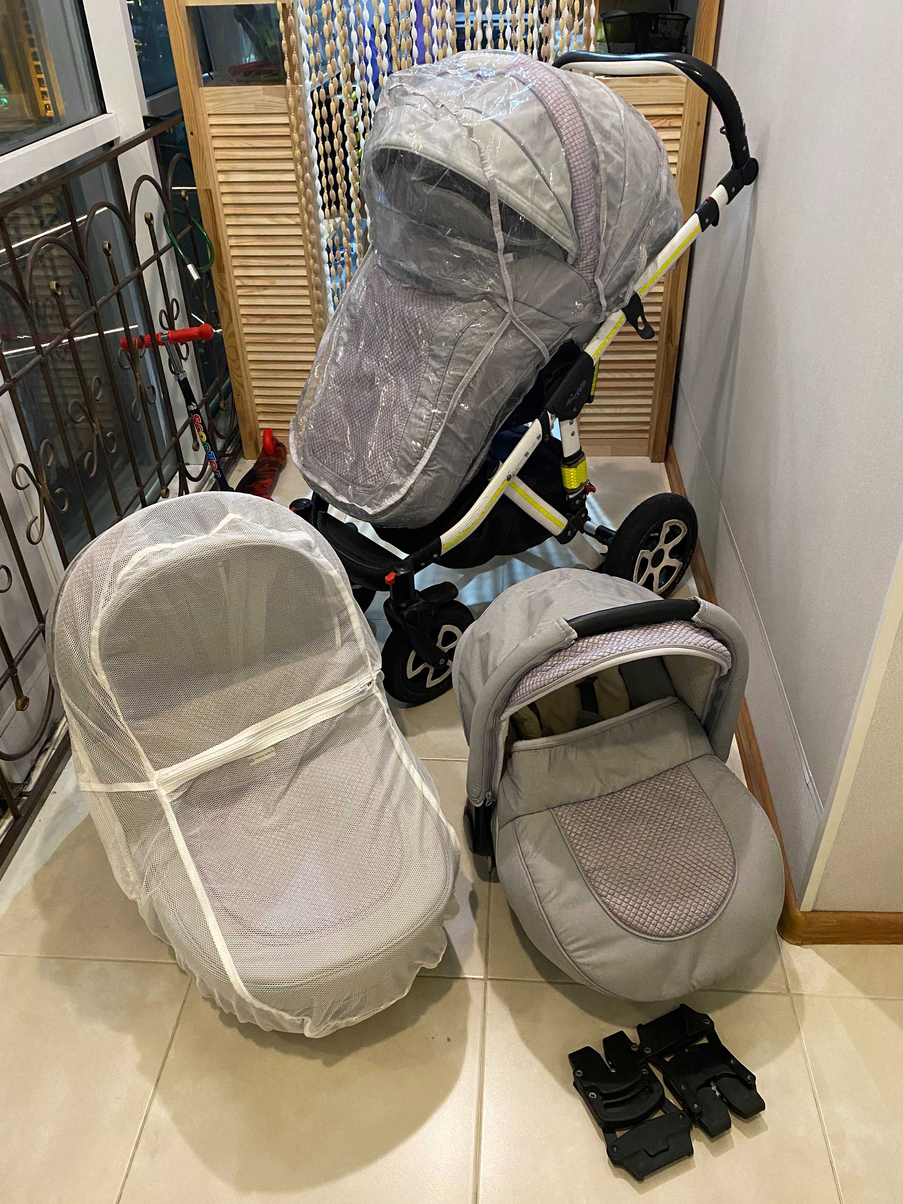 Коляска ADAMEX Barletta 3 в 1